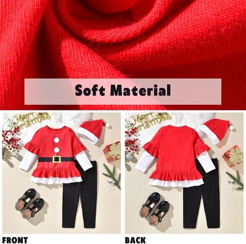 Aalizzwell Toddler Girls Valentines Day Outfit in Saudi Arabia
