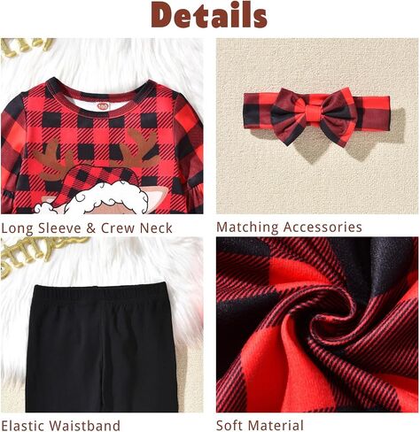 Aalizzwell Toddler Girls Valentines Day Outfit in Saudi Arabia