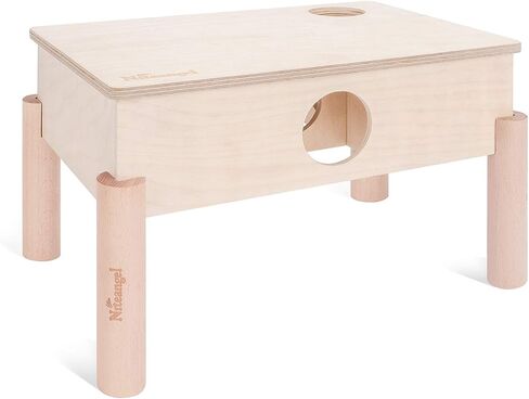 مجموعة Niteangel من ركائز خشب الزان للرفع والإعداد الآمن لمنزل المتاهة من سلسلة متعددة الغرف (مجموعة من 5 ركائز (4.33 بوصة ارتفاع)) in Kuwait