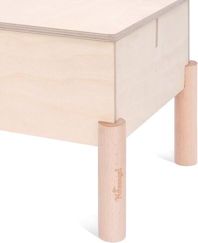 مجموعة Niteangel من ركائز خشب الزان للرفع والإعداد الآمن لمنزل المتاهة من سلسلة متعددة الغرف (مجموعة من 5 ركائز (4.33 بوصة ارتفاع)) in Kuwait