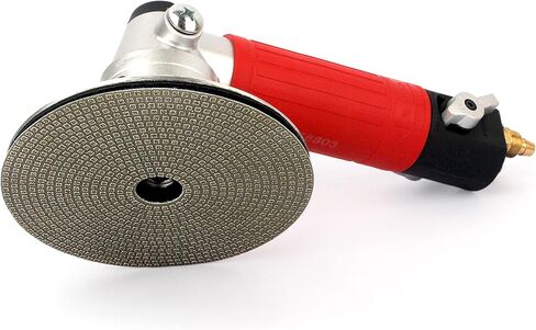 4Set 5" Electroplated Diamond Polishing Pads 60-400 Grit - Wet Dry Sanding Tile Stone Marble Granite Concrete Ceramics Glass in Saudi Arabia