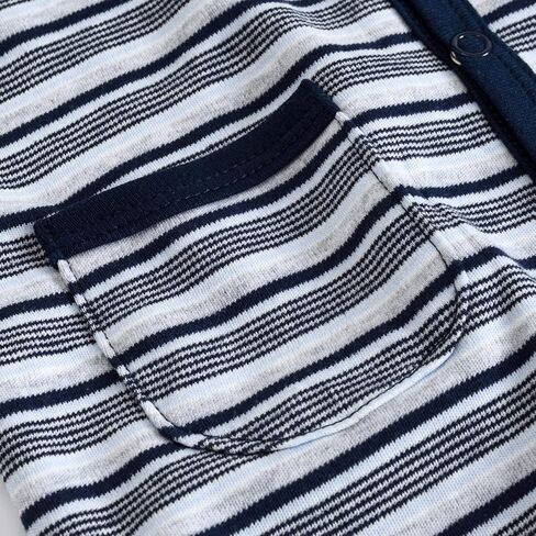 kavkas Baby Romper Jumpsuit One Piece Coverall for Infant Boys and Girls 100% Cotton 0-12 Months in Kuwait