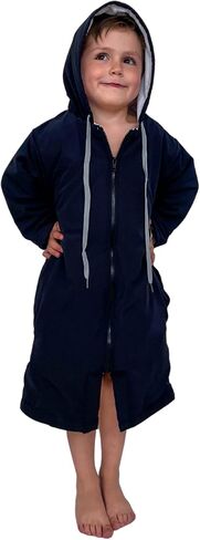 MACAR sport TOWEL swimming parka, waterproof fabric on the outside, dry jacket for kids and adults in Saudi Arabia