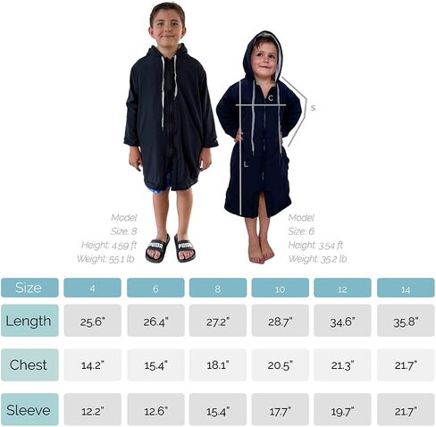 MACAR sport TOWEL swimming parka, waterproof fabric on the outside, dry jacket for kids and adults in Saudi Arabia