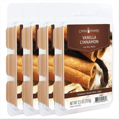 Candle Warmers Etc Classic Wax Melts 2.5oz, Balsam Fir Fragrance (4-Pack) – Each Pack has x4 2.5 oz Wax Melts and 30 Hours of Fragrance – Perfect for bedrooms, Living Rooms, and bathrooms in Kuwait