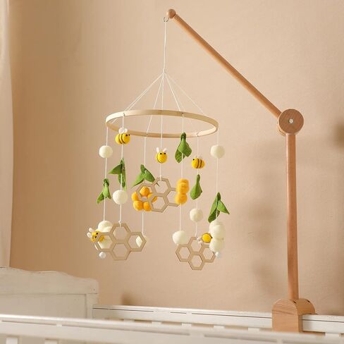 سرير أطفال متنقل للأولاد والبنات/النحل، سرير أطفال متنقل/سرير أطفال متنقل/كرة لباد محايدة للجنسين، متنقل/سقف متنقل in Kuwait