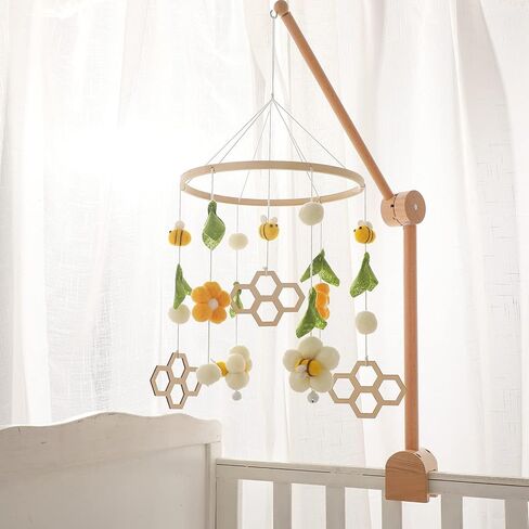 سرير أطفال متنقل للأولاد والبنات/النحل، سرير أطفال متنقل/سرير أطفال متنقل/كرة لباد محايدة للجنسين، متنقل/سقف متنقل in Kuwait