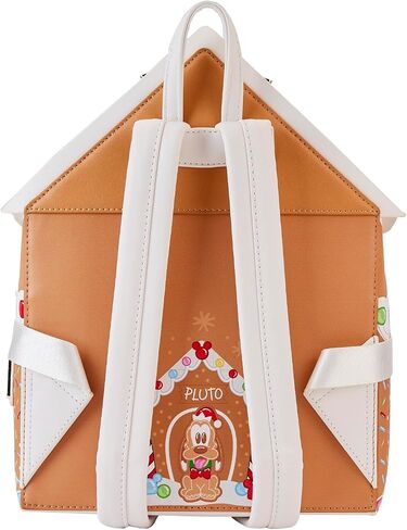 حقيبة ظهر صغيرة من Loungefly X Disney Mickey and Friends Gingerbread House - عشاق ديزني من Disneybound in Saudi Arabia