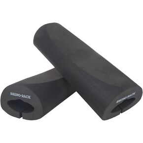 Rhino-Rack Roof Rack Pads for Paddleboard, Surfboard, Wakeboard, Skis, Snowboard, Longboard, Fits Vortex Bars, Pair, 15" Long (RWP01)