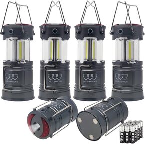 Gold Armour Led Lantern - Camping Lantern 2x Brighter, Camping Essentials with 4 Modes Red Light, Battery Powered Operated Emergency Light for Hurricanes Power Outages, Survival Gear Accessories in Kuwait