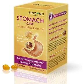 Sino-Sci Stomach Care - Stomach Relief of Stomach Gas and Bloating, Stomach Digestion, Relieve Heartburn and Acid Reflux, 30 Counts in Saudi Arabia