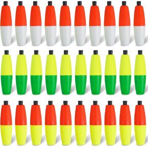 SILANON Peg Floats Fishing Bobbers,Foam Cigar Fishing Floats Bobbers Catfish Floats Slip Fishing Cork Bobbers with Pipe Plug for Catfish Santee Rig Freshwater Saltwater Fishing in Kuwait
