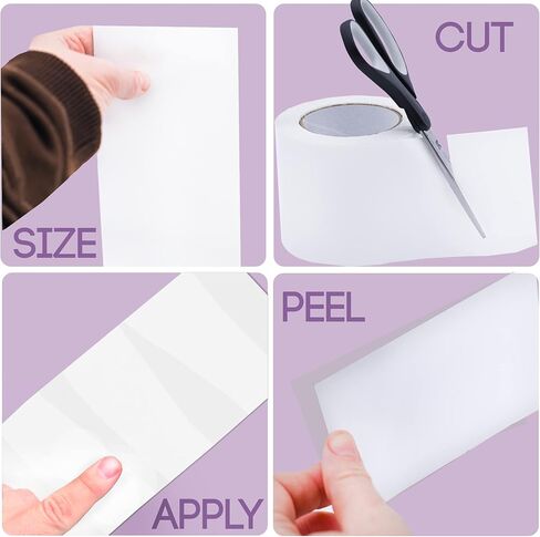 شريط تدريب القطط، 4 انش × 100 قدم، شريط تدريب القطط شفاف مزدوج الجوانب للطاولات والجلد والسجاد والجدران والاثاث، شريط تدريب الحيوانات الاليفة مضاد للخدش، شريط عريض للغاية لمنع خدش القطط in Kuwait