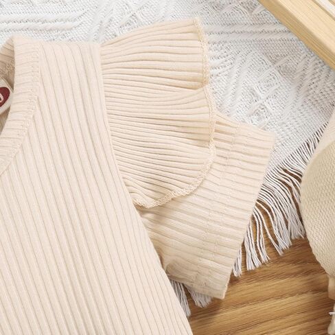 CETEPY طفلة ملابس الوليد ملابس الصيف الرضع 3 قطعة السراويل الأزهار + قصيرة كشكش رومبير Playsuit + عقال in Kuwait