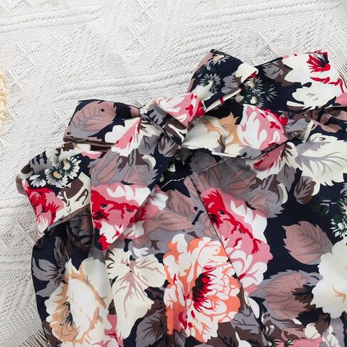 CETEPY طفلة ملابس الوليد ملابس الصيف الرضع 3 قطعة السراويل الأزهار + قصيرة كشكش رومبير Playsuit + عقال in Kuwait