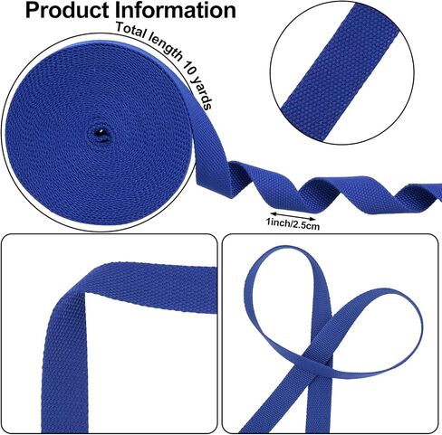10 Yards 1 Inch Wide Black White Stripe Webbing Fabric Belt Heavy Weight Cotton Webbing for Handbag Polyester Soft Webbing Key Fob Nylon Strap Dog Collar in Saudi Arabia