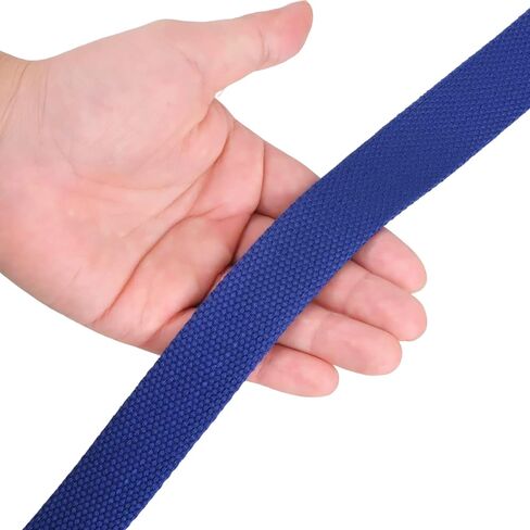 10 Yards 1 Inch Wide Black White Stripe Webbing Fabric Belt Heavy Weight Cotton Webbing for Handbag Polyester Soft Webbing Key Fob Nylon Strap Dog Collar in Saudi Arabia