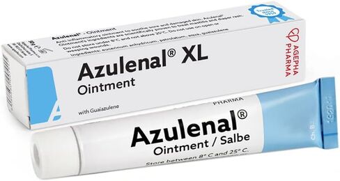 Ointment with Guaiazulene | Ointment for Diaper Rashes Itches Cuts & Sore Nipples | Suitable for Use for Babies and Nursing Mothers | Made in Europe (1 x 50 g) in Saudi Arabia
