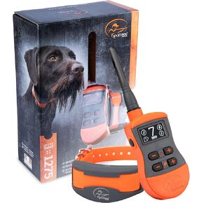 SportDOG Brand SportTrainer 1275 Shock Collar - 3/4 Mile Range - OLED Screen - Waterproof, Rechargeable E-Collar with Remote - Train with Tone, Vibration, and Static, Orange in Kuwait