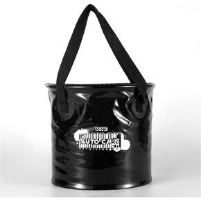 اس جي سي بي دلو قابل للطي سعة 4 جالون مصنوع من بلاستيك PVC مضاد للتسرب وقابل للطي مع مقبض لغسل السيارة في الهواء الطلق والسفر والتخييم والنزهات والمشي لمسافات طويلة والصيد والبستنة in Kuwait