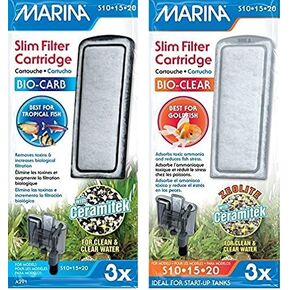 Marina (3 of Each) Slim Filter Carbon Plus Ceramic Cartridges and Zeolite Plus Ceramic Cartridges in Kuwait