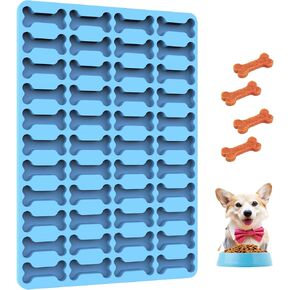 قوالب حلوى الكلاب من سوفلييم، قوالب سيليكون صغيرة لعظام الكلاب، صانعة مكافآت الكلاب، قوالب بسكويت الكلاب مع مكشطة (قطعة واحدة من العظام الصغيرة) in Kuwait