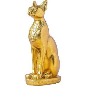 EASCHEER Egyptian Pyramid Statue Mini Pyramid Model Mini Size Figurine Sculpture Home Décor for Desktop Shelf in Kuwait
