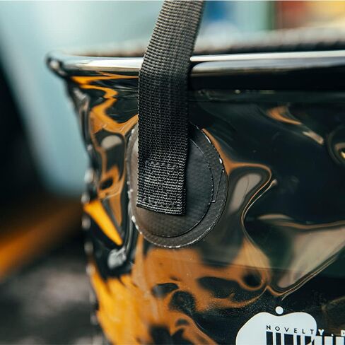 اس جي سي بي دلو قابل للطي سعة 4 جالون مصنوع من بلاستيك PVC مضاد للتسرب وقابل للطي مع مقبض لغسل السيارة في الهواء الطلق والسفر والتخييم والنزهات والمشي لمسافات طويلة والصيد والبستنة in Kuwait