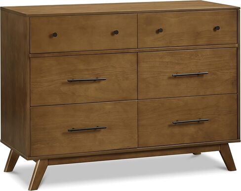 DaVinci Otto 6-Drawer Double Dresser in Walnut in Kuwait