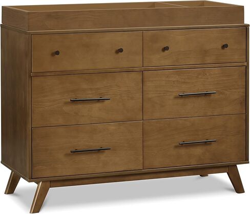 DaVinci Otto 6-Drawer Double Dresser in Walnut in Kuwait