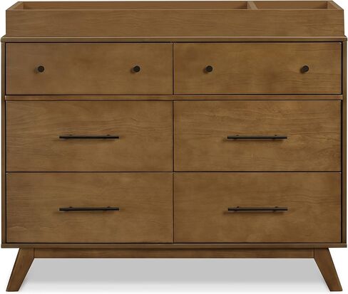 DaVinci Otto 6-Drawer Double Dresser in Walnut in Kuwait