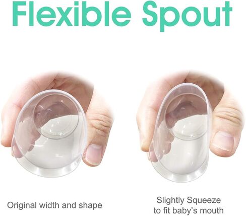 Maymom Baby Feeding Cup, Reusable and Disposable Short-Term Infant Feeding Cup for First Milk Collection, 1 oz, 6 Count in Saudi Arabia