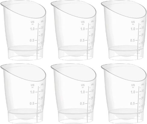 Maymom Baby Feeding Cup, Reusable and Disposable Short-Term Infant Feeding Cup for First Milk Collection, 1 oz, 6 Count in Saudi Arabia