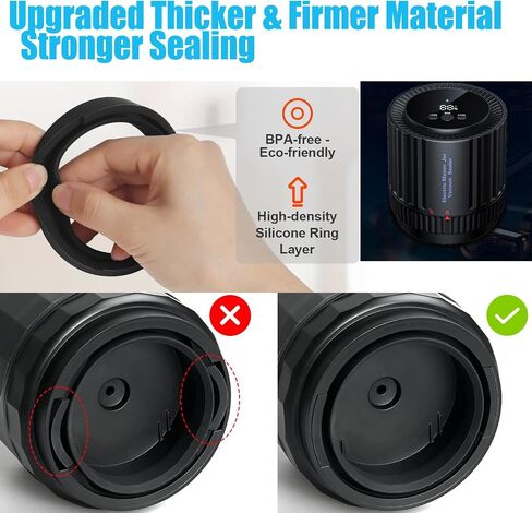 Electric Mason Jar Vacuum Sealer: Electric Mason Jar Vacuum Sealer Kit for Wide Mouth and Regular Mouth Mason Jars - Vacuum Sealing Machine for Food Storage Electric Mason Cordless Vacuum Sealer in Saudi Arabia