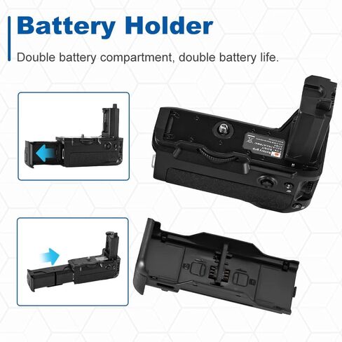 مقبض عمودي VG-C4EM من دي اس تي اي متوافق مع كاميرات سوني غير العاكسة A7RIV، A7IV، A9II، A7SIII، A1، A7SM3، A7RM4 in Kuwait