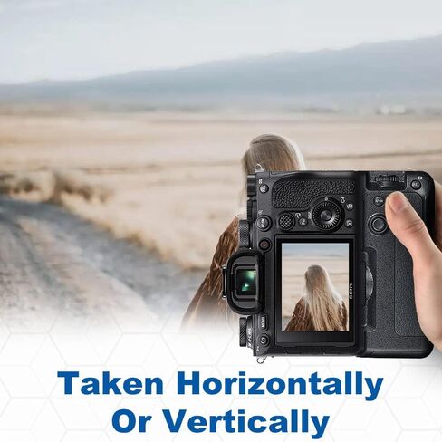 مقبض عمودي VG-C4EM من دي اس تي اي متوافق مع كاميرات سوني غير العاكسة A7RIV، A7IV، A9II، A7SIII، A1، A7SM3، A7RM4 in Kuwait