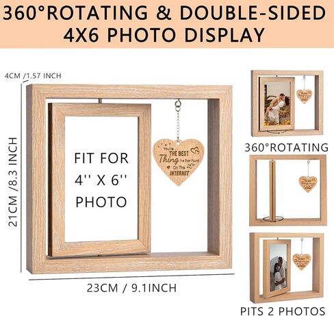 Romantic Couples Picture Frames Anniversary Birthday Gifts for Her Girlfriend Graduation Gifts for Him Boyfriend, Wedding Gifts for Couples Wife Husband, Happy Anniversary (Anniversary Photo Frame 3) in Kuwait