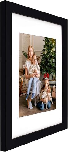 Golden State Art, A2 Black Photo Frame - Solid Wood And Display 16.5X23.4 Picture Without Mat -Acrylic Glass (Wall Display) in Saudi Arabia