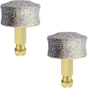 OVATAVO Dog Nail Grinder Replacement Heads Tips bits for Casfuy, LuckyTail and Most Brands Cat/Pet/Dog Nail Grinders - Painless Pet Nail Trimmer & File for Small Dogs and Cats, 2Pack