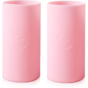 (2-Pack, Mint) Baby Bottle Sleeves for Dr. Brown Baby Bottle 8 oz - Reusable Silicone Baby Bottle Sleeve with Wide Neck - Dishwasher-Safe Bottle Cover for Baby with Cutout for Easy-to-See Measurement in Saudi Arabia