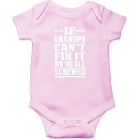 CBTwear If Grandpa Can't Fix It We're All Funny Baby Bodysuit in Saudi Arabia