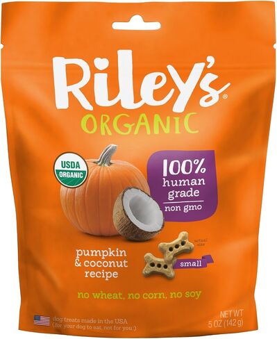 Riley'S Organics Pumpkin And Coconut Bone, Small, 5 Oz. in Saudi Arabia