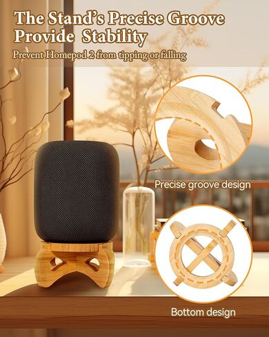 Gouyisi Pedestal Stand for Display-Bamboo Riser for Decor-Display Stand Home Decor Holder for Himalayan Salt Lamp, Home pod 2, Decorative Bowl, Crystal Ball, Small Plant Pot in Kuwait
