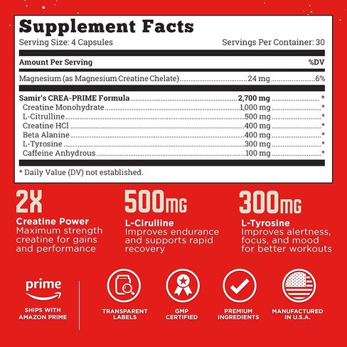 Old School Labs Samir Bannout Signature Series Crea-Prime in Kuwait
