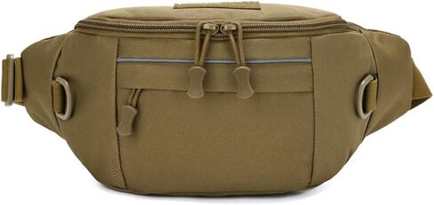 BraveHawk OUTDOORS Tactical Waist Bag, Nylon Oxford Utility Multipurpose EDC Crossbody Sling Pack Chest Daypack in Kuwait
