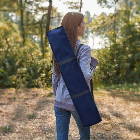 سرير تخييم متنقل قابل للطي مقاس 83 بوصة مقاس XL من PORTAL مع جيوب جانبية وحقيبة حمل وجيوب جانبية متضمنة in Kuwait