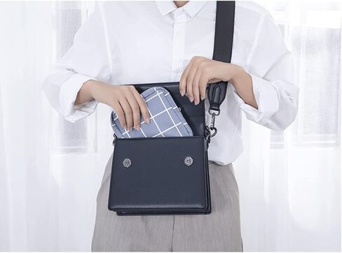 حقيبة تخزين المناديل الصحية، قطعتان من جراب كأس الحيض ، قماش قطني محمول صحي مناديل تخزين حقائب تخزين أنثوي الحيض الأولى حقيبة للفتيات والسيدات (شبكية) in Kuwait