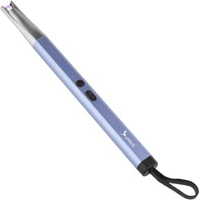 SUPRUS Candle Lighter Electric Arc Lighter Rechargeable USB Lighter Extra Long Lighter Flameless Plasma Windproof with LED Light for Home Kitchen BBQ (Black) in Kuwait