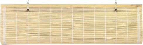 غطاء نافذة لاسلكي من ORIENTAL Furniture Matchstick - طبيعي 48 بوصة عرض in Saudi Arabia