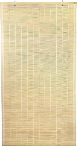 غطاء نافذة لاسلكي من ORIENTAL Furniture Matchstick - طبيعي 48 بوصة عرض in Saudi Arabia